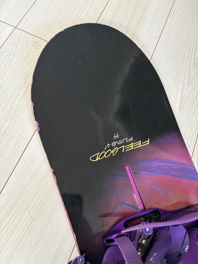 【 BURTON 】FEELGOOD144／バインディングLeXA Mセット