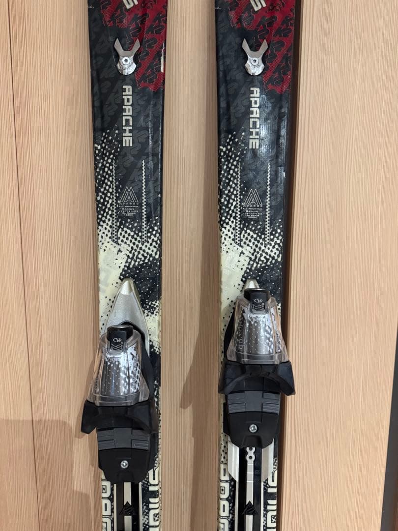 K2 APACHE RADIUS 163cm マーカー スキー板 ビンディング