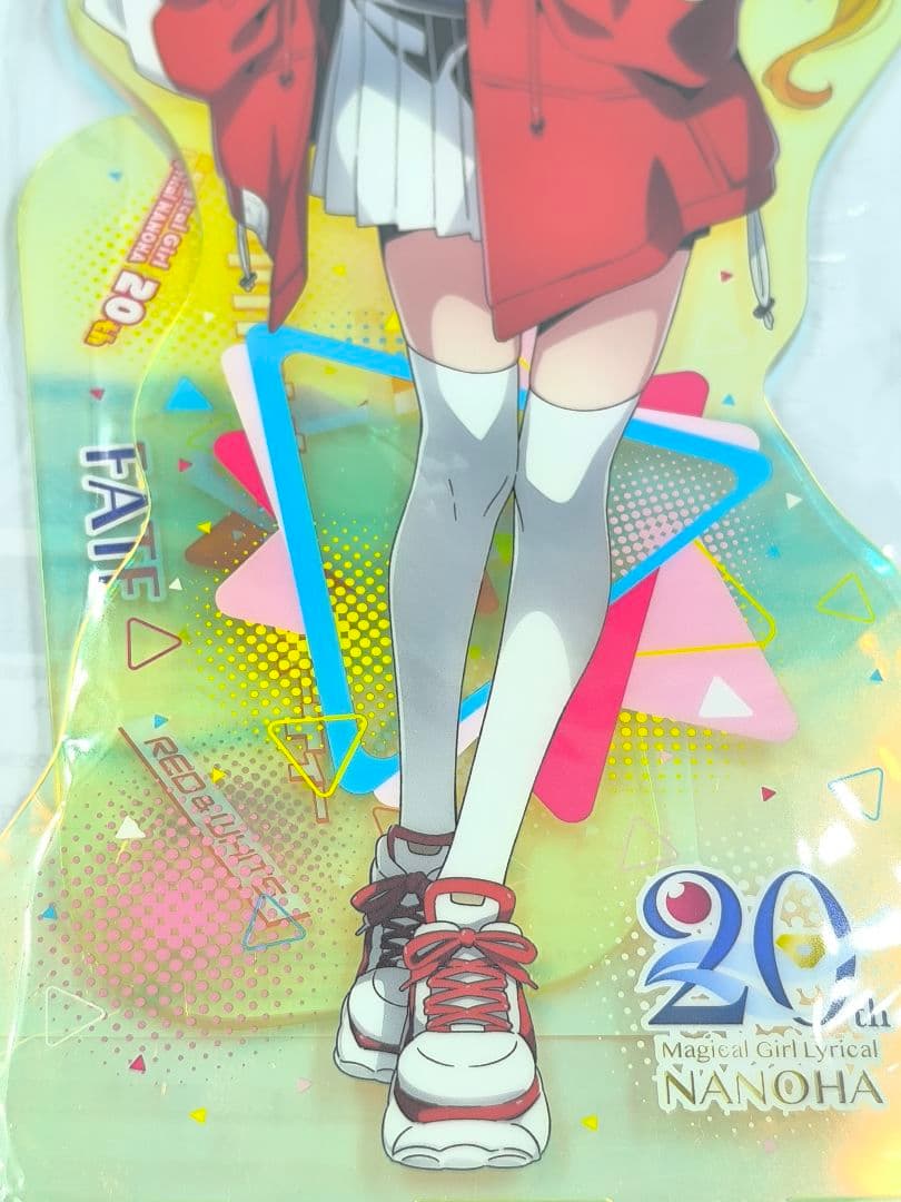 魔法少女リリカルなのは フェイト 特大オーロラアクリルスタンド 20周年記念