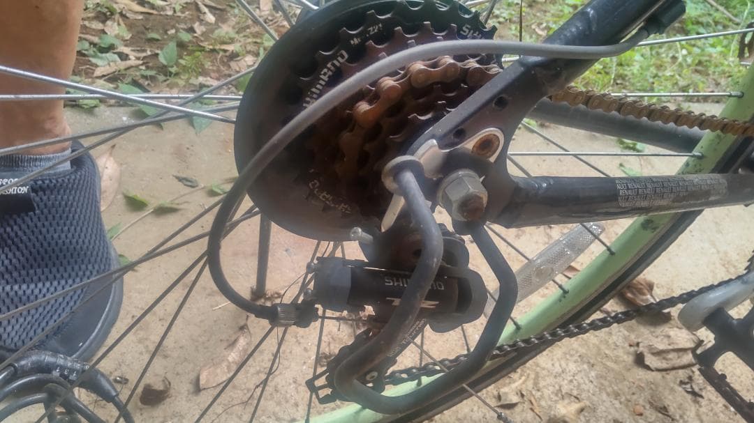 中古）RENAULT D-NAST スポーツバイク 深ネイビー 軽くて速い自転車