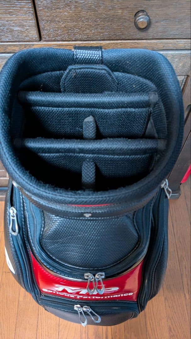 Mizuno MP ゴルフバッグ・キャディバッグ レッド/ブラック