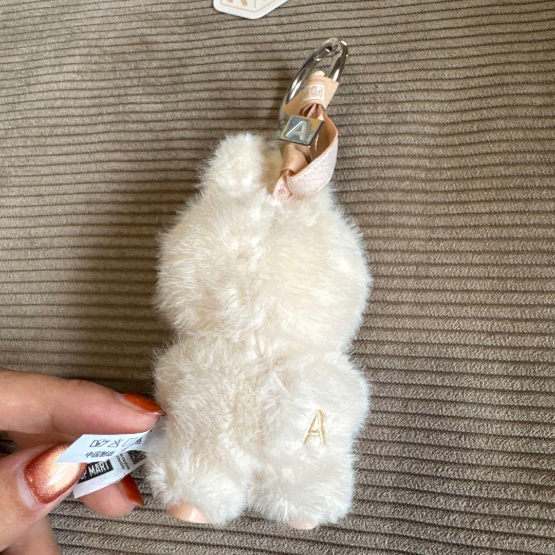 【まとめ買い割あり】ラブブ イニシャル 【A】⭐︎即日発送⭐︎ ぬいぐるみペンダント