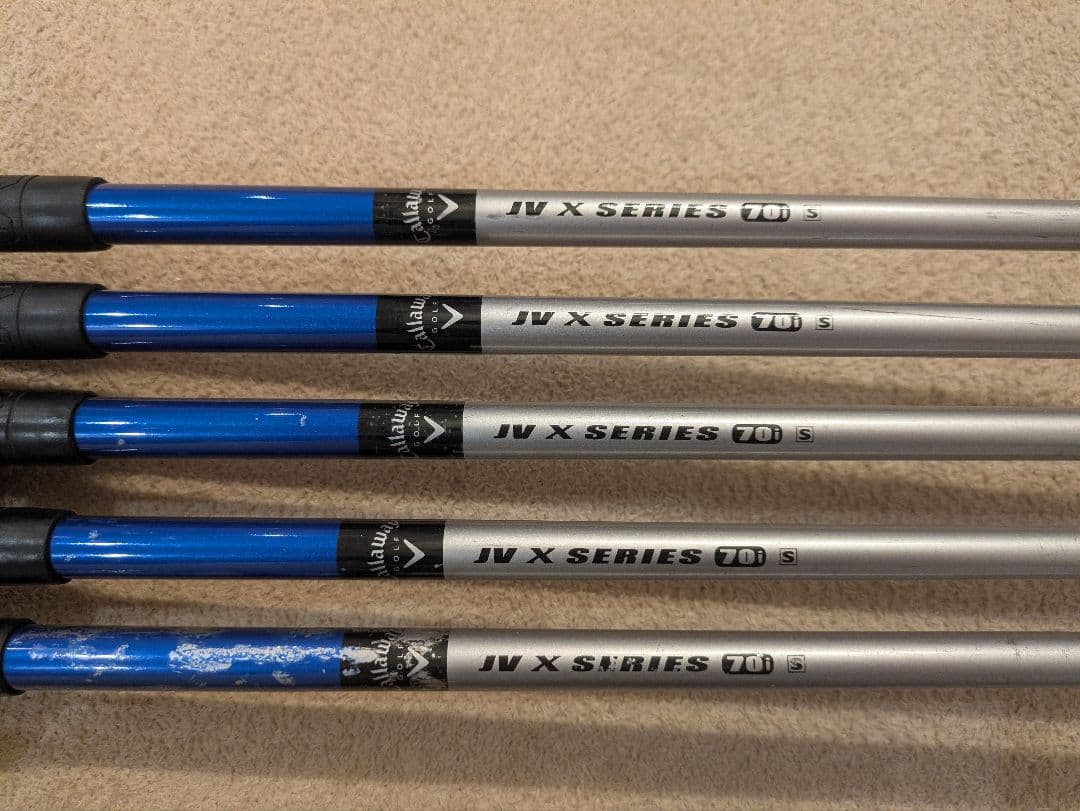 【名器】Callaway キャロウェイ X-18 9本アイアンセット S JV