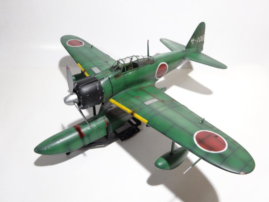 ハセガワ1/48「二式水戦」完成品