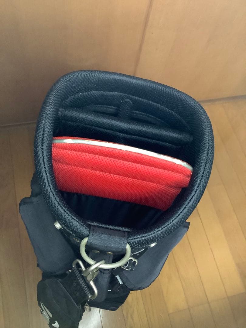 【R】キャディバッグ　テーラーメイド　ブラック　9型