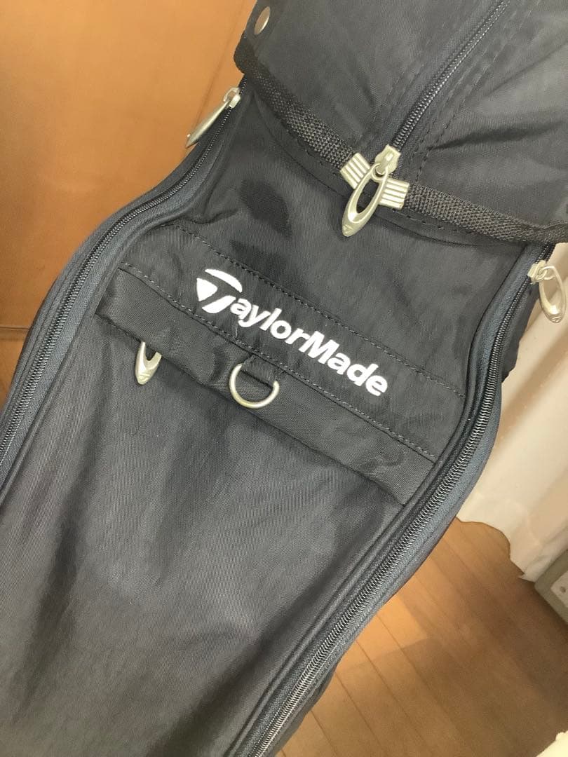 【R】キャディバッグ　テーラーメイド　ブラック　9型