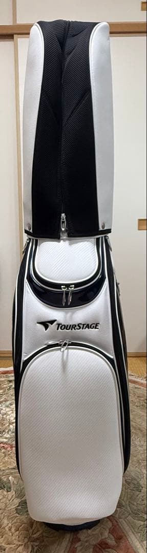 TourStage ViQ キャディバッグ ホワイト/ブラック