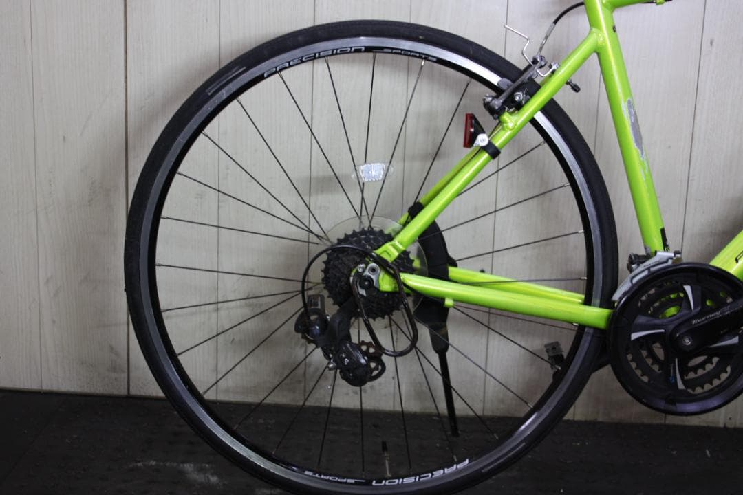 PRECISION SPORT アルミ 24速 510mm 緑クロスバイク