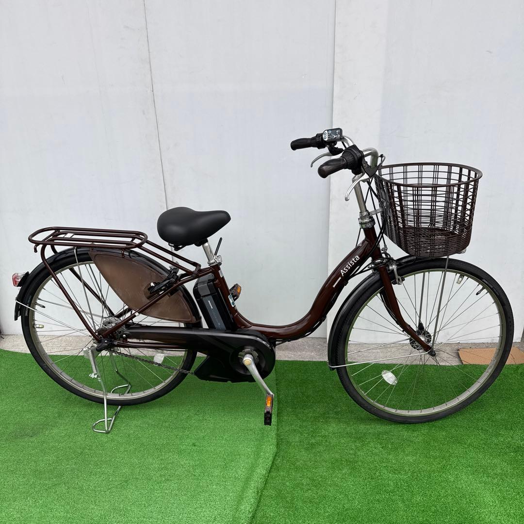 ブリヂストン電動アシスト自転車26インチ8.9Ah ブラウン