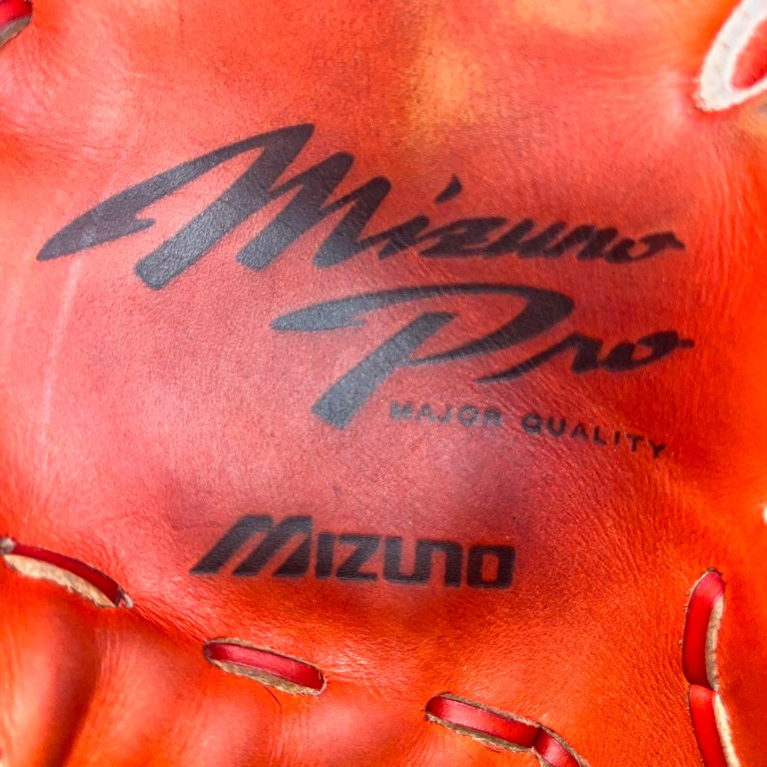大幅値下げ！Mizuno Pro 硬式投手用グローブ オレンジ