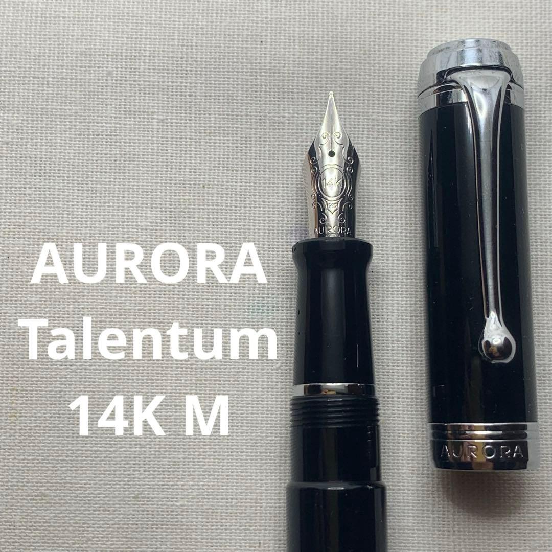 アウロラ　タレンタム　万年筆　14K M