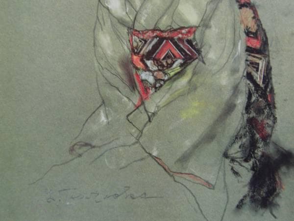 鶴岡義雄、まめ鶴、希少限定大判画集画、新品高級額装付