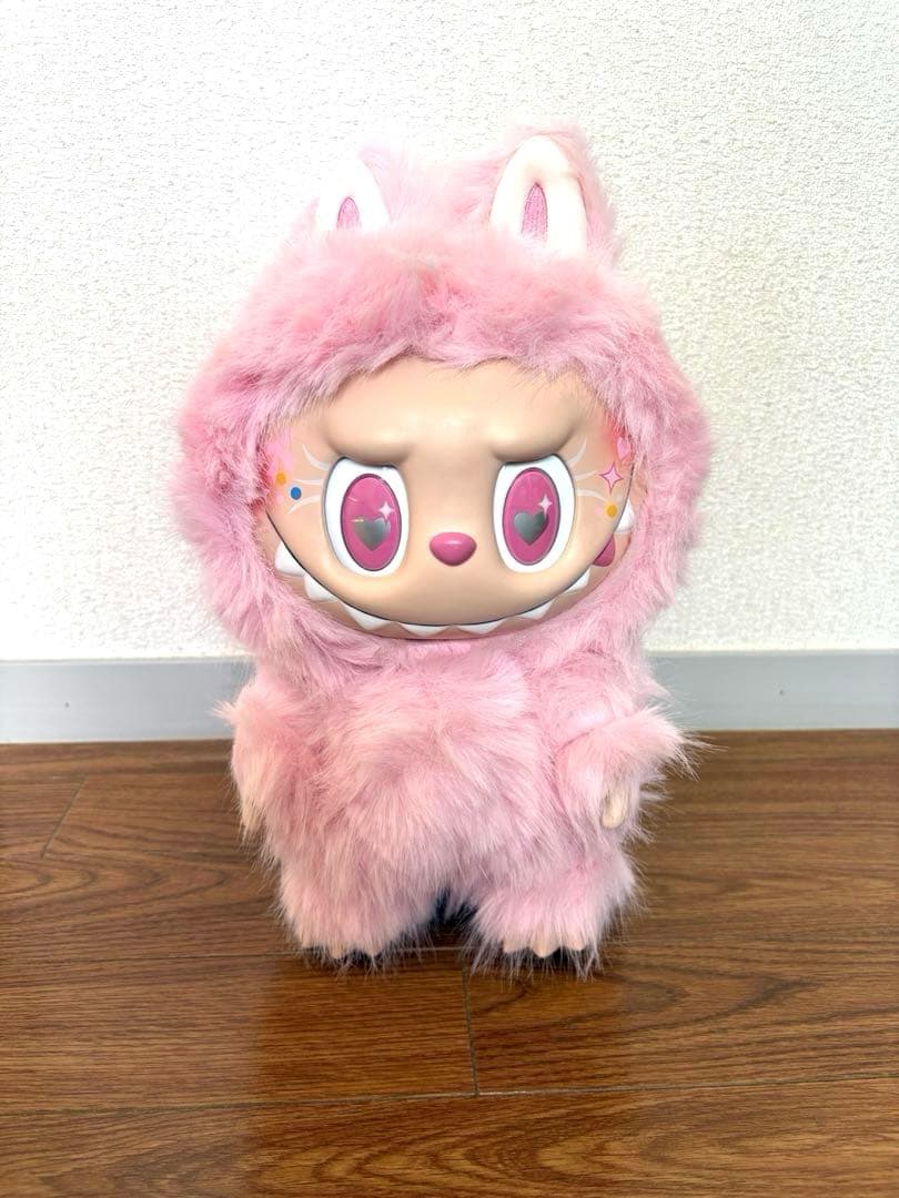 ZIMOMO ジモモ　ふわふわぬいぐるみ　BIGサイズ 38cm ピンク