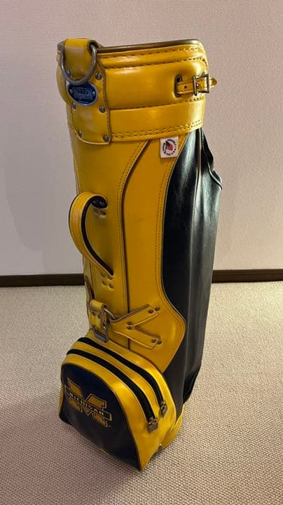 ヴィンテージキャディバッグRon Miller Pro Model ミシガン大学