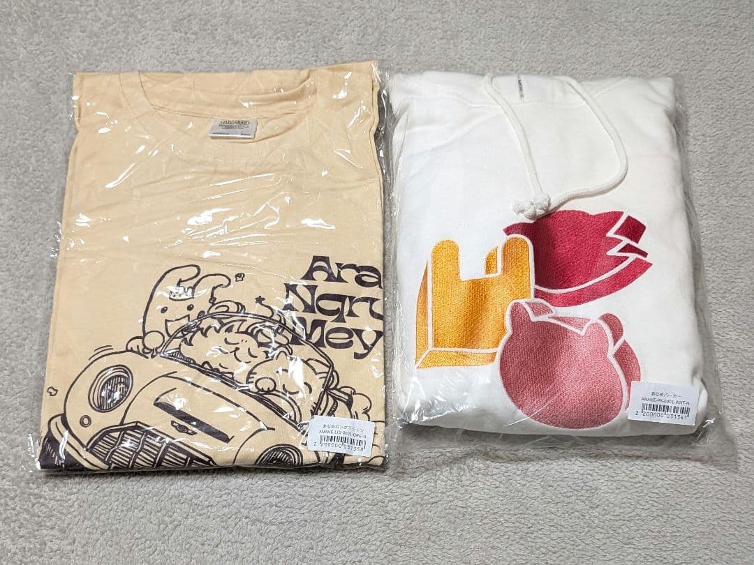 あらなるめい あなめロングTシャツ、あなめパーカー