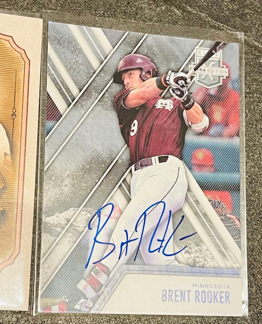 オールスター出場　Brent Rooker 3枚セット(直筆２枚) MLB