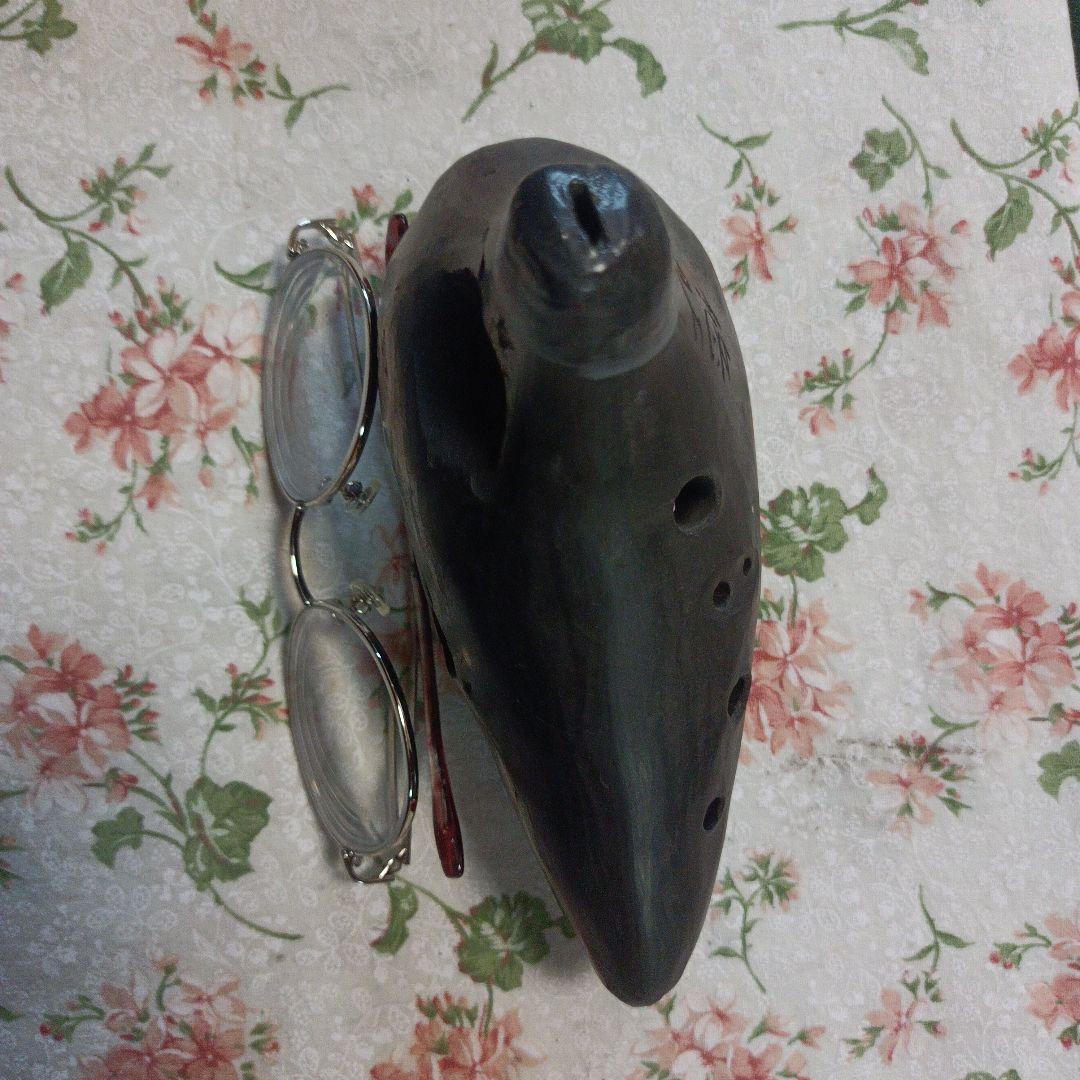 オカリナ工房福朗 AF管 はるか 悠 黒陶 未使用品 初窯 タイムセール3H