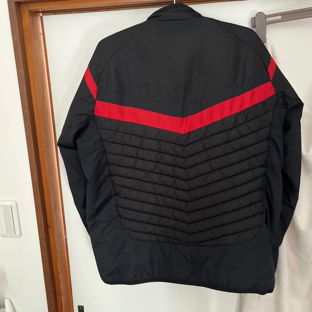 Mizuno YGU ジャケット M ブラック/レッド 山梨学院