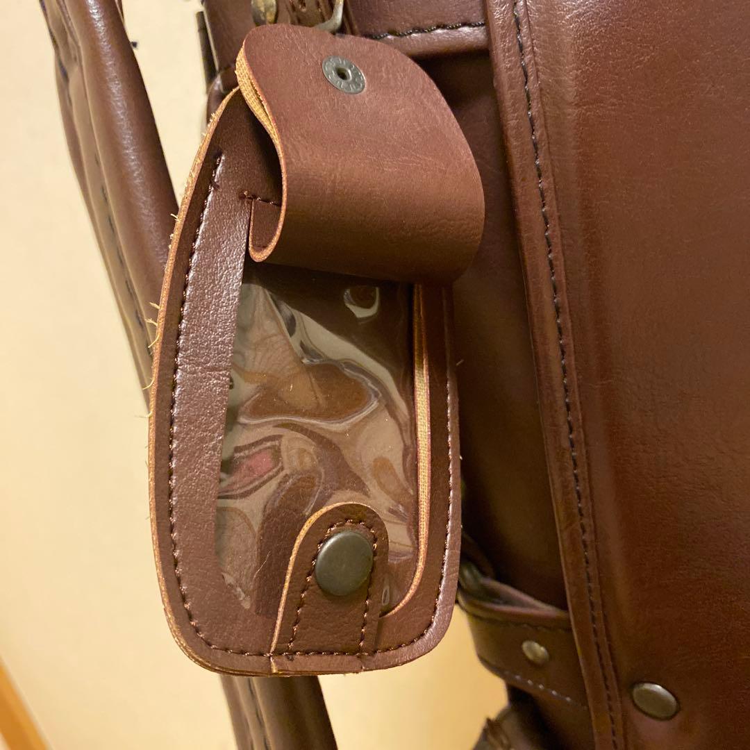 【美品】ミズノ最高級ブランド グランドモナーク キャディバッグ&ロゴ入り傘