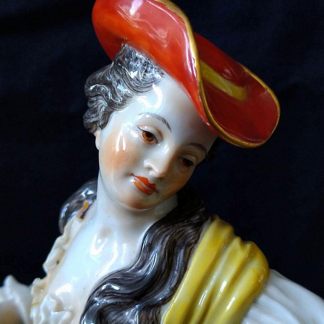 ✤マイセン(Meissen)フィギュリン『羊飼いの女性』