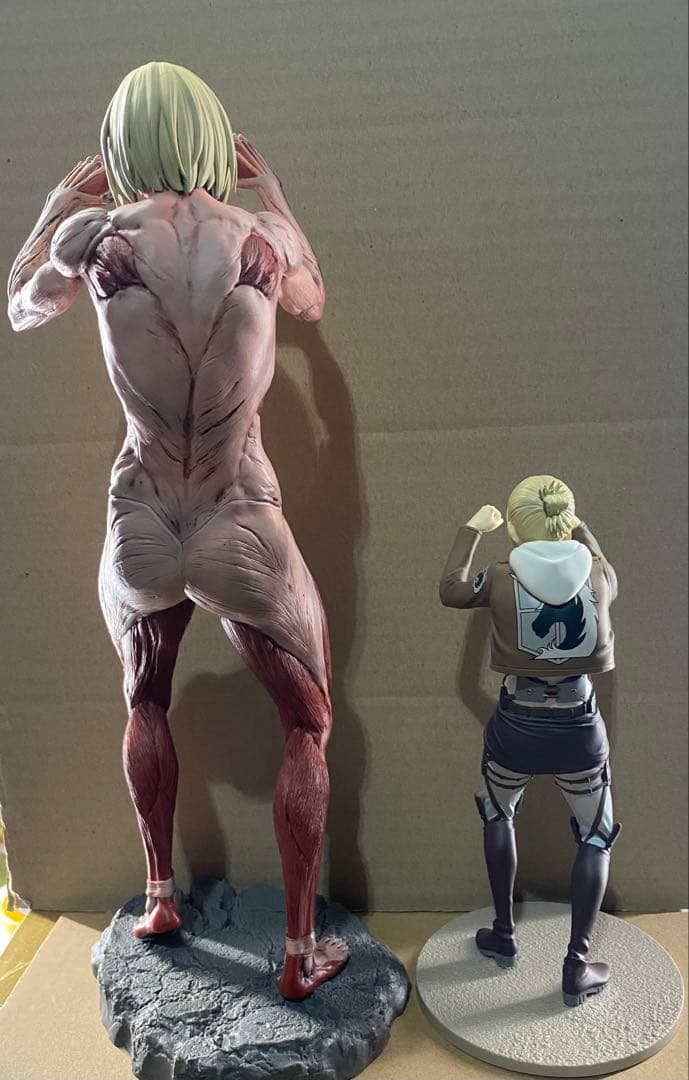 一番くじ　進撃の巨人　女型の巨人　アニ　フィギュアセット