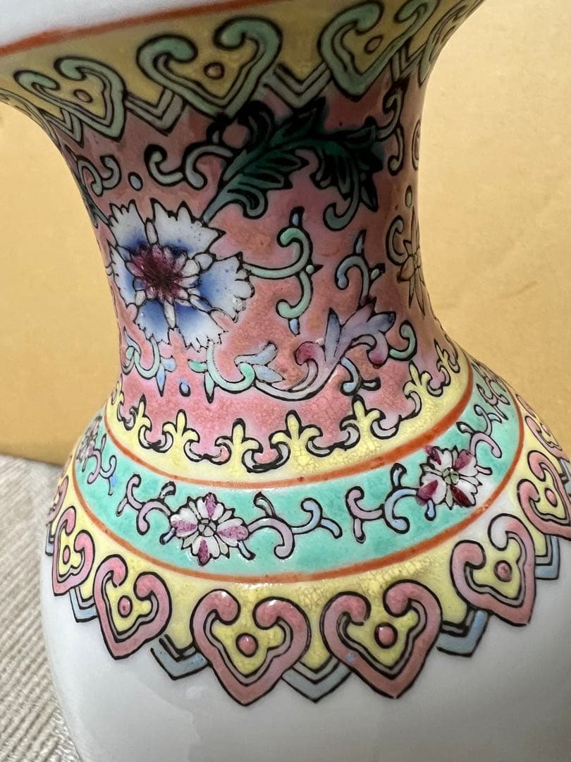 時代　中国　景徳鎮製　花瓶