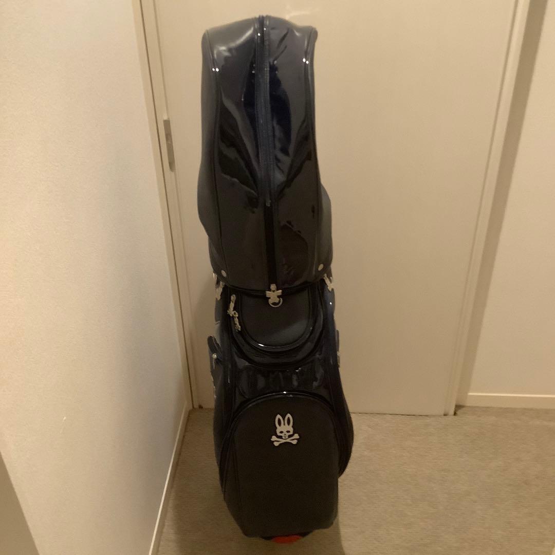 ★aya★ Psycho Bunny ゴルフキャディバッグ ネイビー