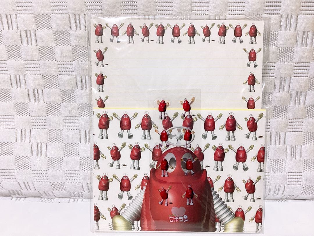 昭和レトロ ❤︎がんばれ!! ロボコン❤︎ マスコットキーホルダー&レターセット