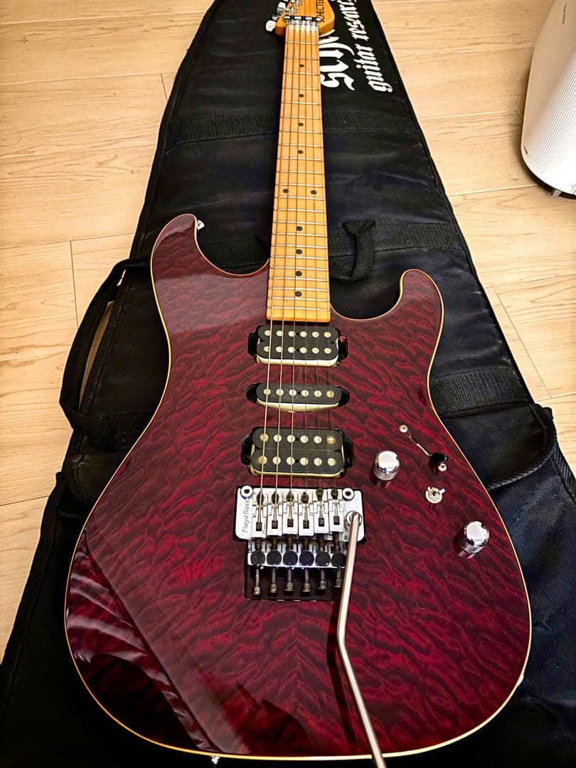 SCHECTER NV 22F キルテッドメイプルトップ【送料負担】