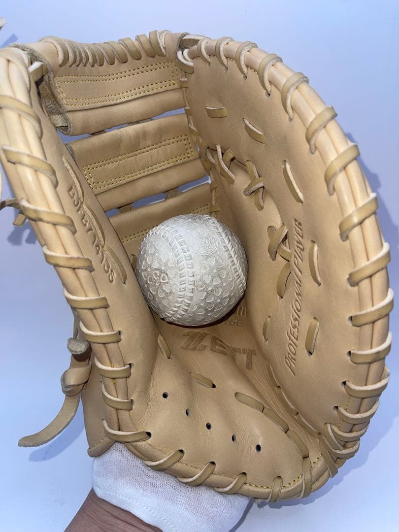 【新品未使用】ZETT ゼット　BJFB71413S ジュニア用ファーストミット