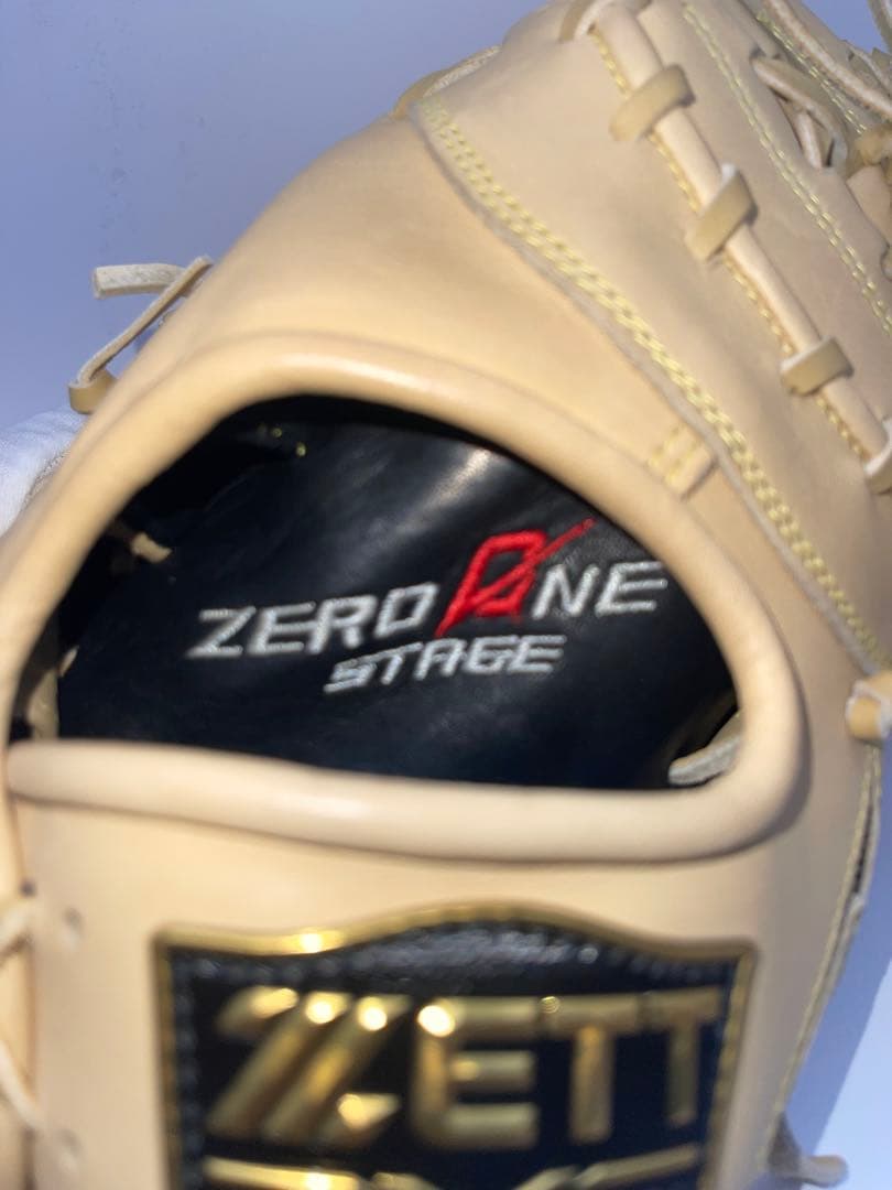 【新品未使用】ZETT ゼット　BJFB71413S ジュニア用ファーストミット