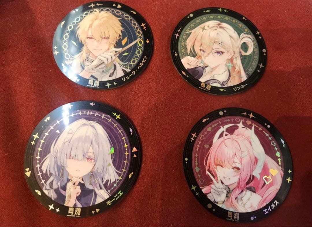 鳴潮　アクリルコースター コンプリートセット　4種類