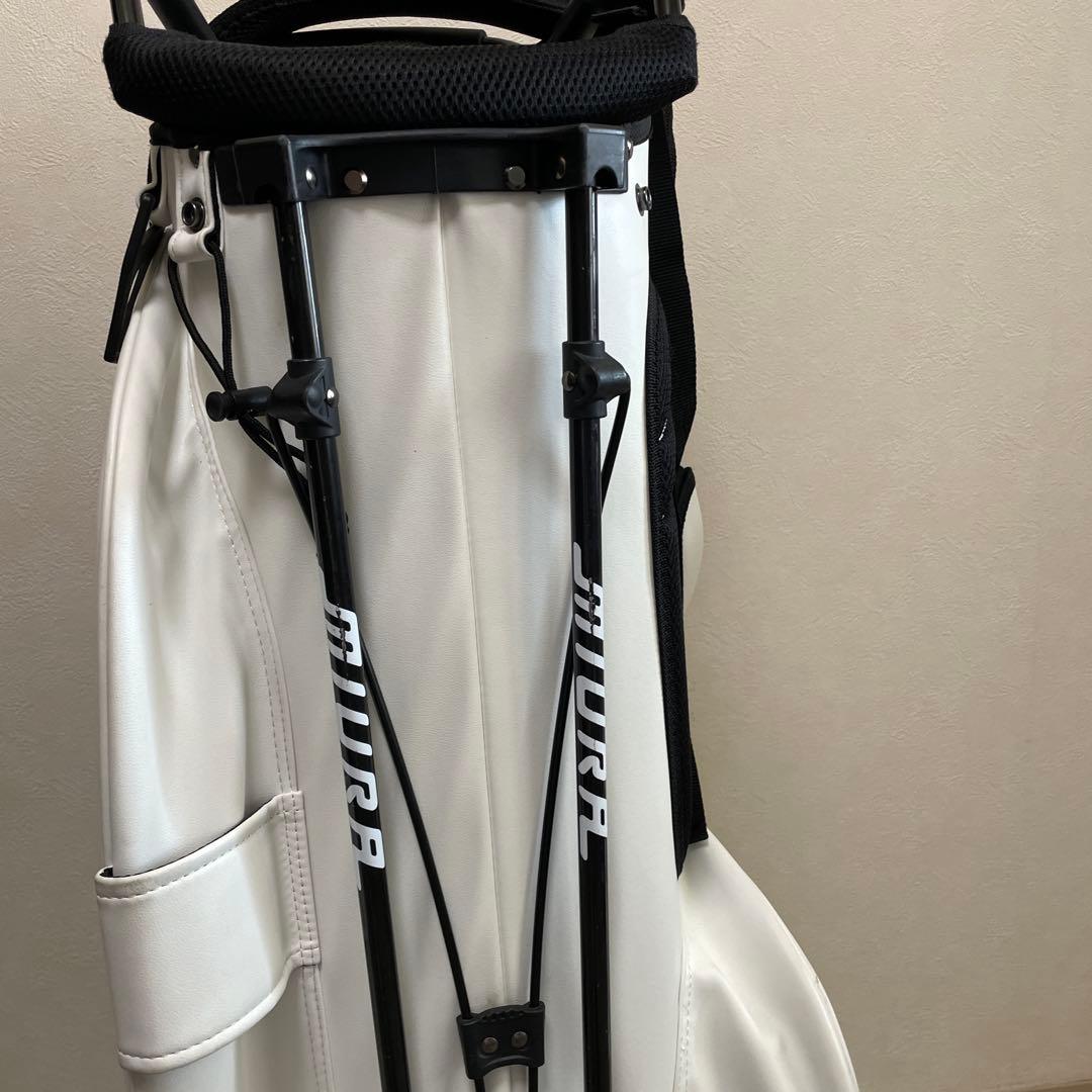 美品❗️ キャディバッグ　スタンド式　三浦技研
