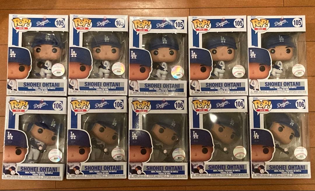 大谷翔平 ドジャース funko pop ピッチャー バッター 10点セット