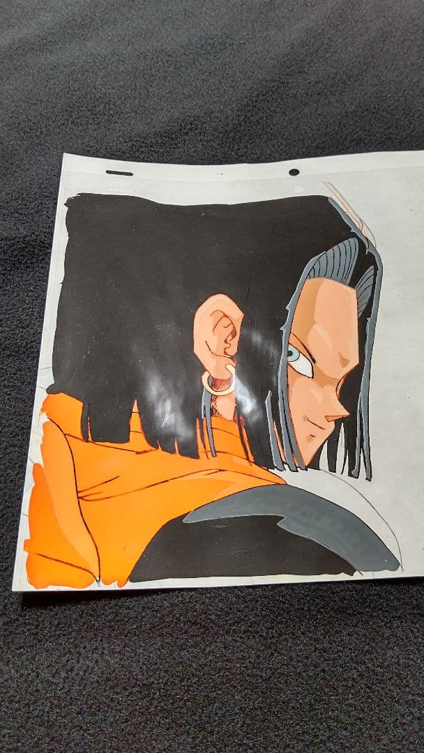 ドラゴンボール ドラゴンボールZ 人造人間17号 セル画 動画