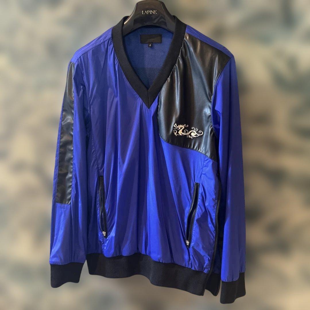 ナイロンVネックブルゾン　サイズ2