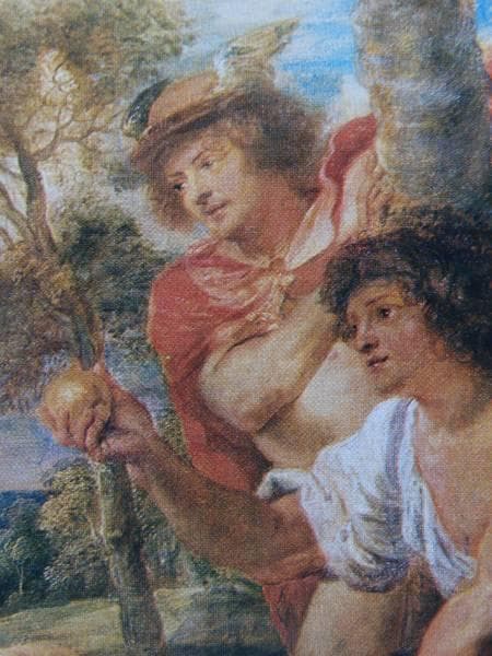 ルーベンス、【パリスの審判】、希少豪華画集画、新品高級額・額装付、大判、状態良好