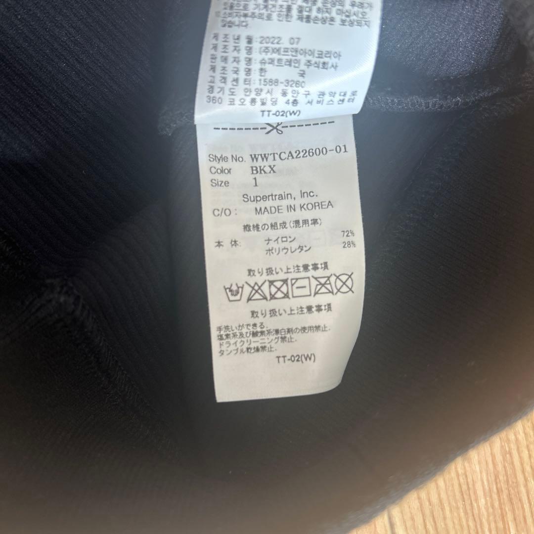 WAAC ノースリーブ　ベスト　フーディー　パーカー　1 レディース