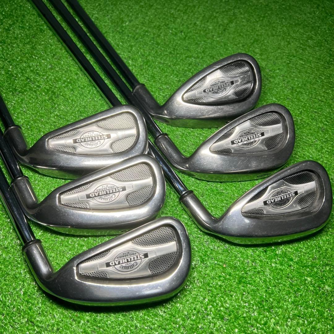 D427 Callaway PRO SERISE X-14 アイアンセット　6本
