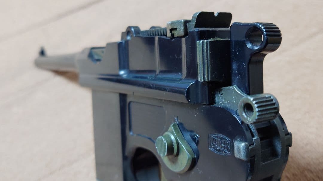 【希少品】フジミ　モーゼル M712　ガスガン プラスチック製