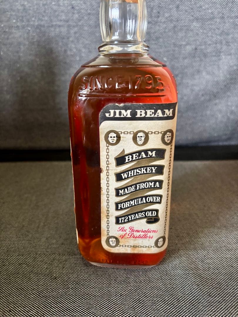 JIM BEAM　ジムビーム　バーボンウイスキー古酒　未開封