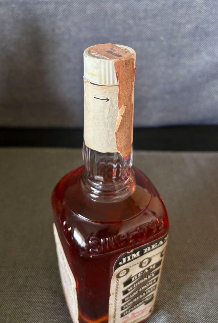 JIM BEAM　ジムビーム　バーボンウイスキー古酒　未開封