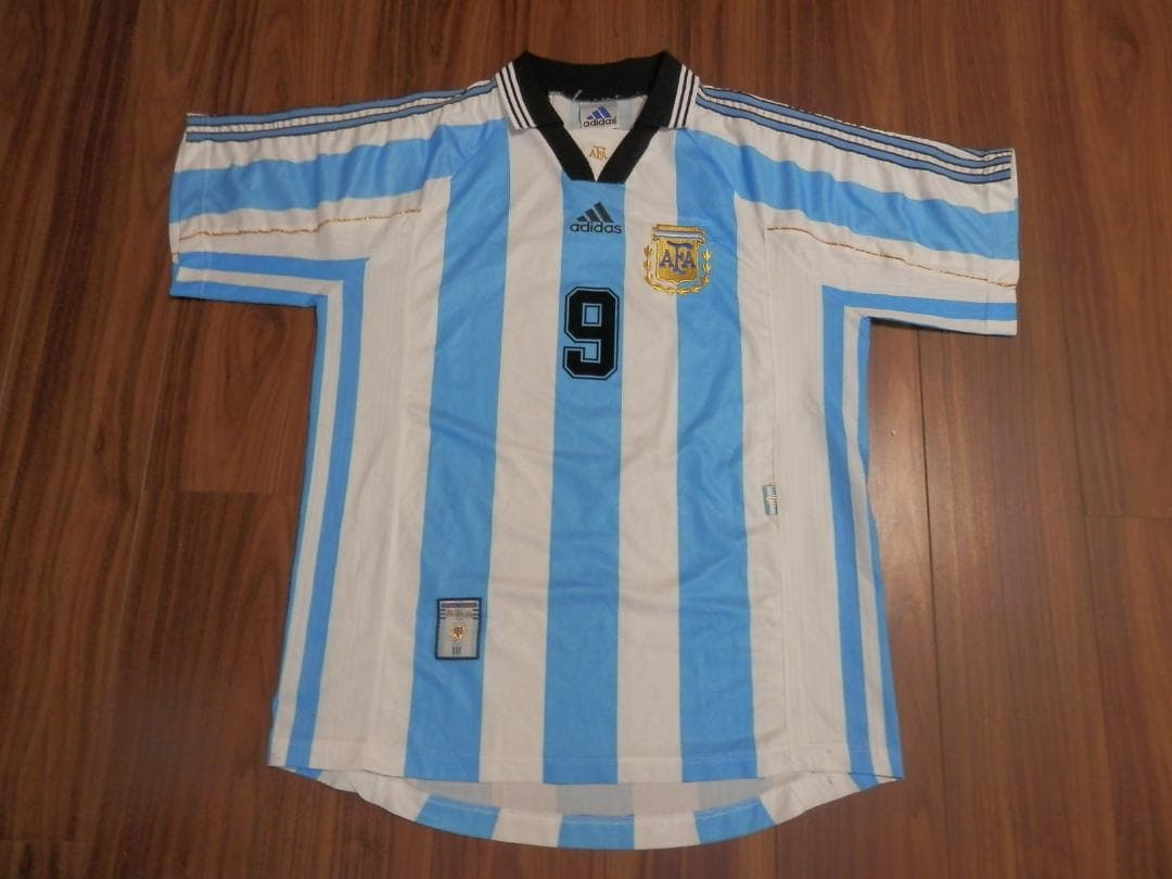 【NEW】【バティストゥータ】【フランスW杯着用】アルゼンチン代表(1998)