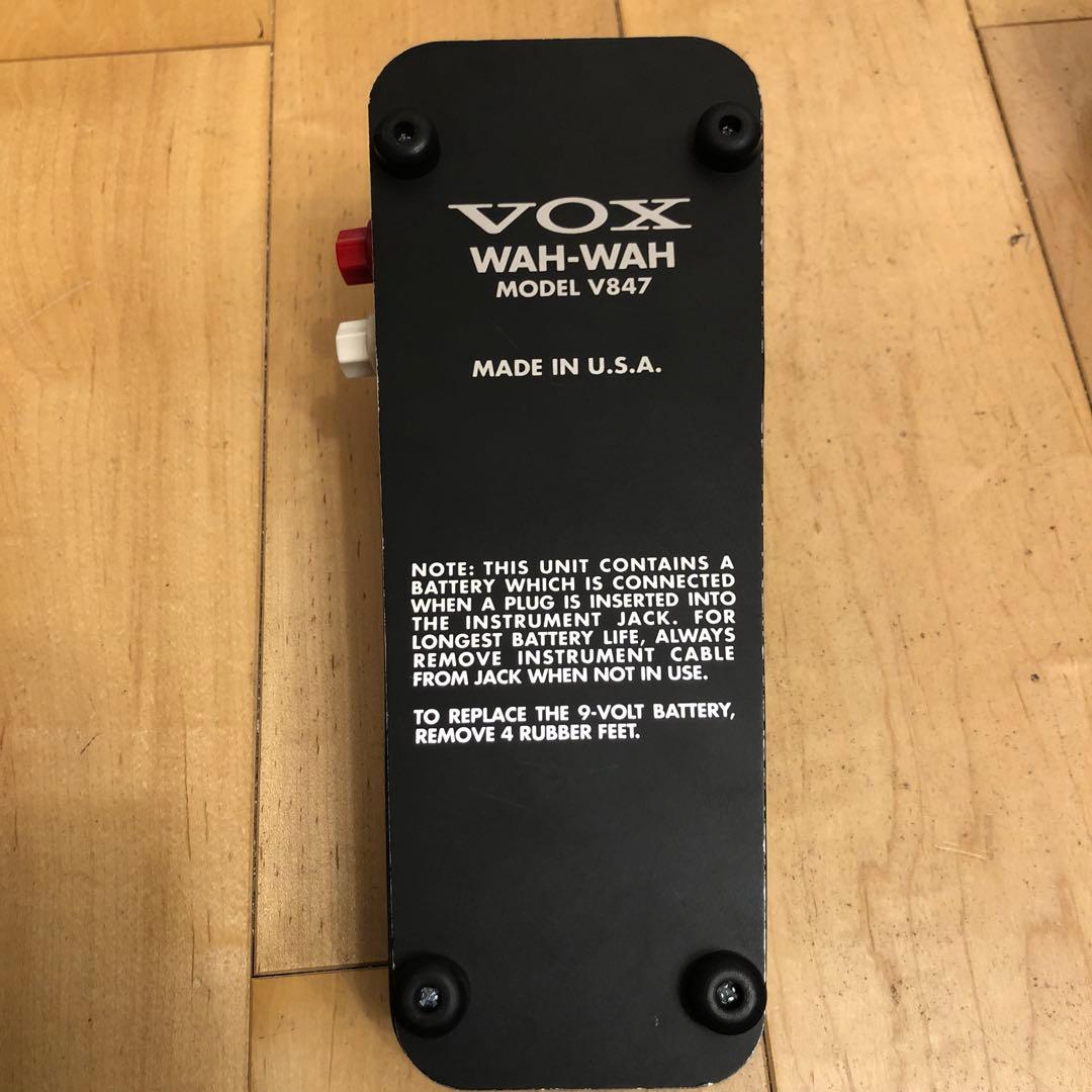 希少　JHS V847 カスタム　 WAHペダル VOX