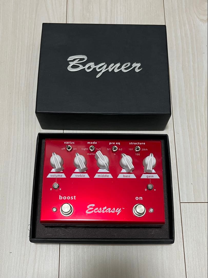 【生産終了】Bogner ecstasy red エフェクター