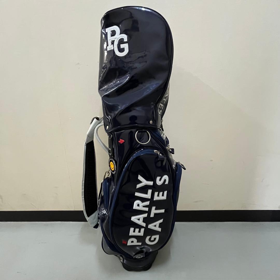 PEARLY GATES キャディバッグ ネイビー