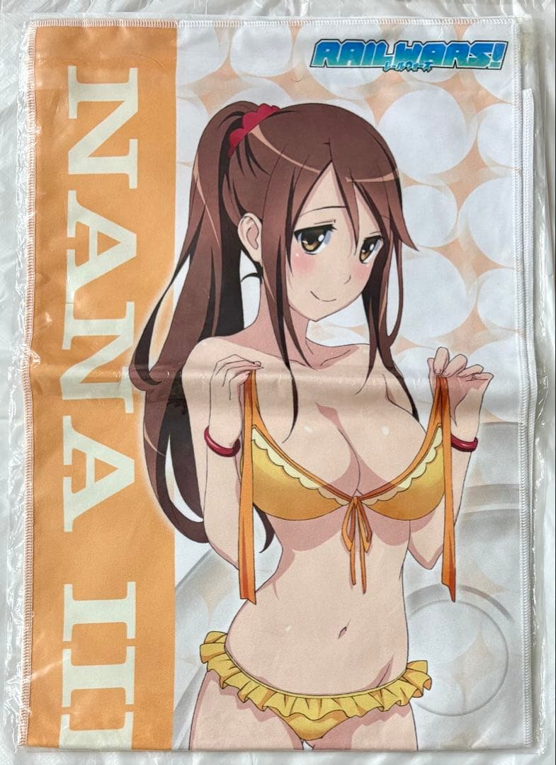 C86 RAIL WARS! 飯田奈々 マイクロファイバータオル