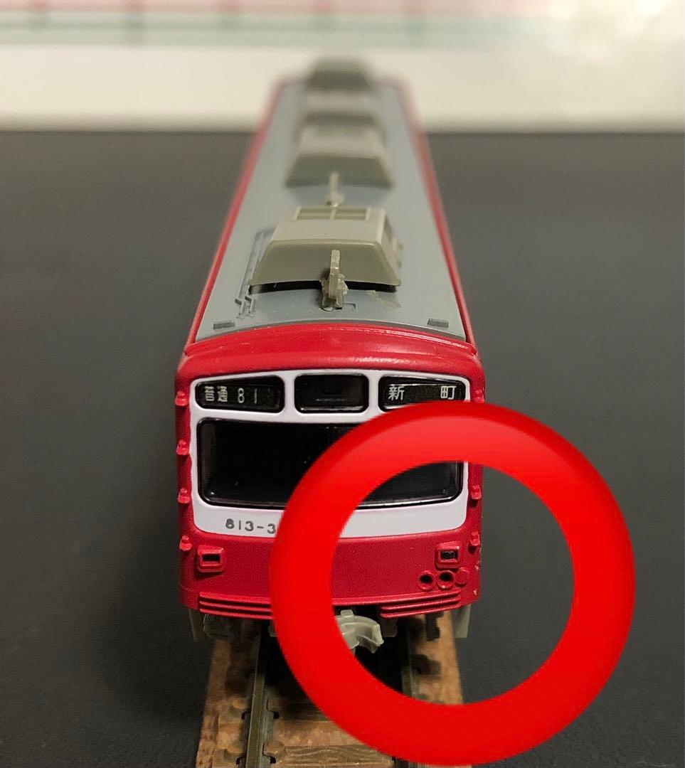 管理番号1617 京急800形旧塗装 NゲージKATO塗装済キット組立品T車3両