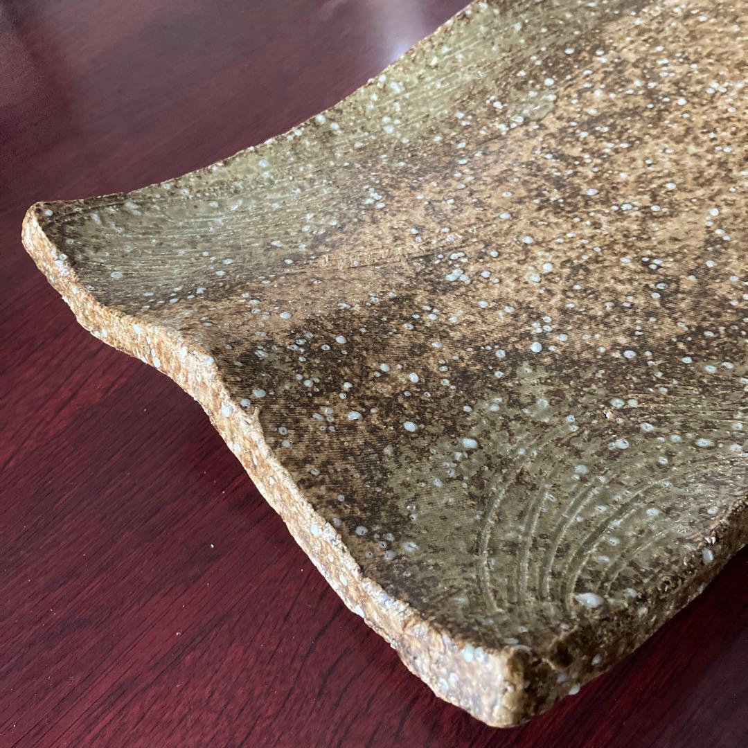 大皿　和風食器　置き物　工芸品　オブジェ