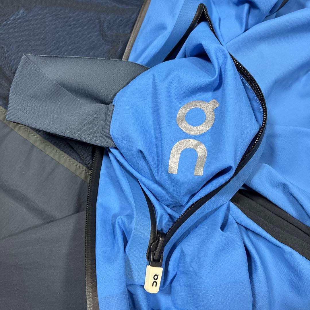 【美品】on Weather Jacket ウェザージャケットブルー M